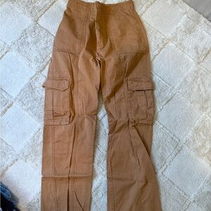 Abercrombie & Fitch Tan Cargo Pants